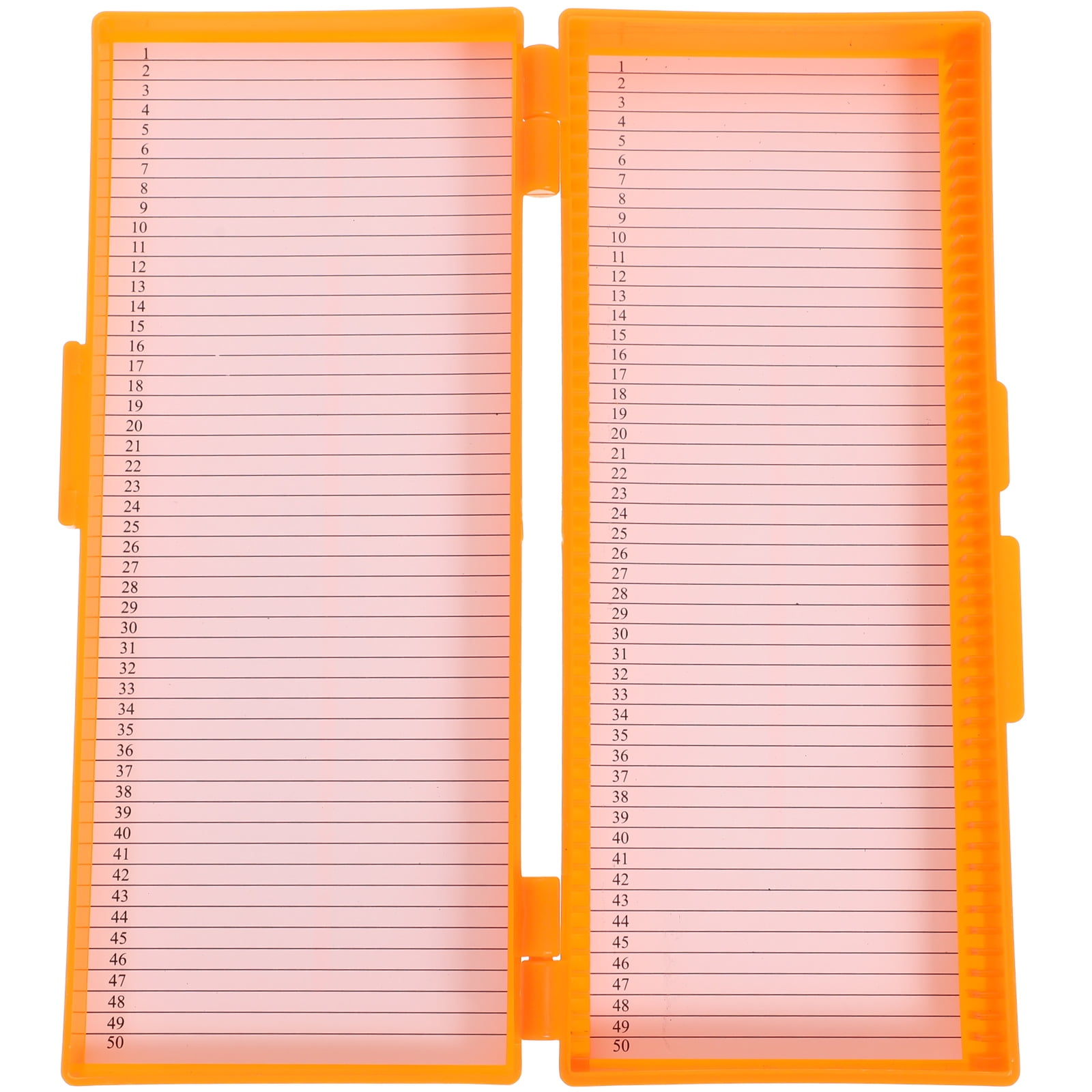 NUOLUX Microscope Slide Box Glass Slide Storage Box Laboratory