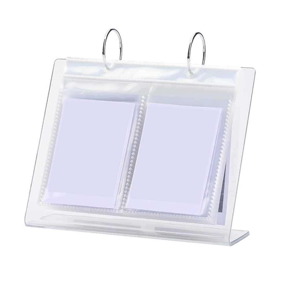 NUOLUX Mini Photo Album Calendar Style Album Flipup Photo Album for