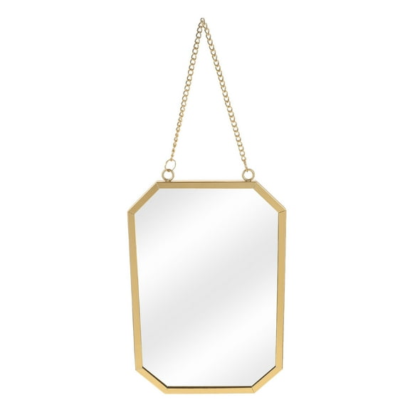 NUOLUX Mirror Wall Hanging Decorative Metal Bedroom Cosmetic Vanity Bathroom Makeup Mirrors Entryway Frame Iron Framed