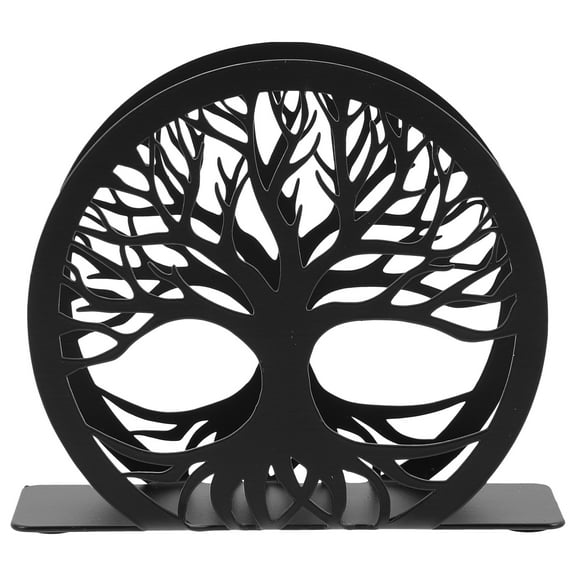 NUOLUX Napkin Holder Hollow Out Napkin Storage Dispenser Tabletop Napkin Rack