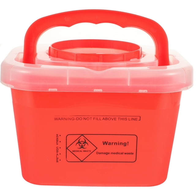 NUOLUX Needle Disposal Container Sharps Container Sharps Bucket Waste