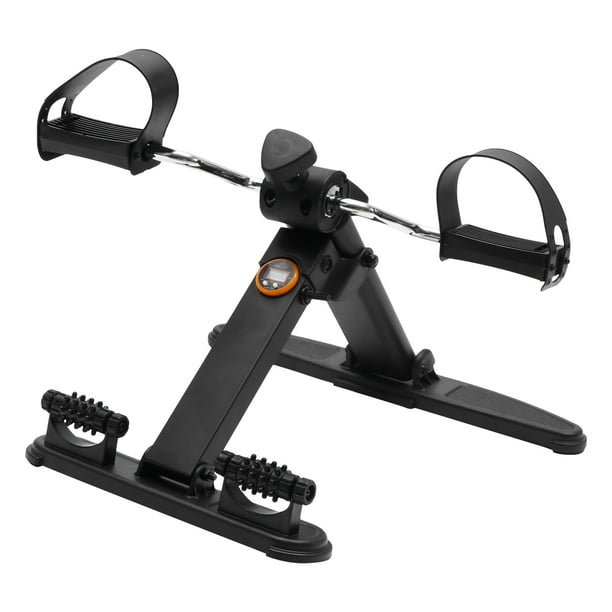 NUOLUX Pedal Mini Bike Desk Exerciser Folding Fitness Exerciser Sitting Bike Exercise Stepper Equipment Cycle Exercise Peddler Walmart Business Supplies
