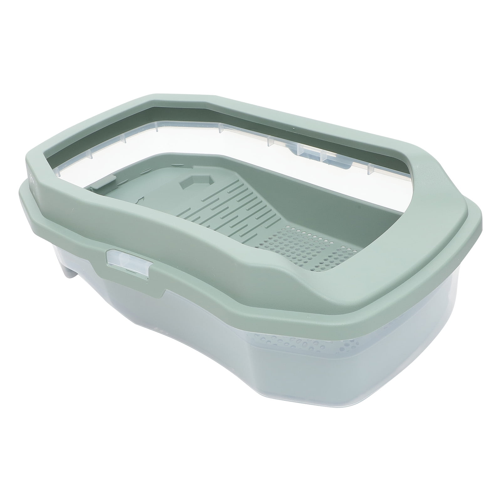 NUOLUX Plastic Turtle Tank Container Triple Layer Turtle Live Feeding