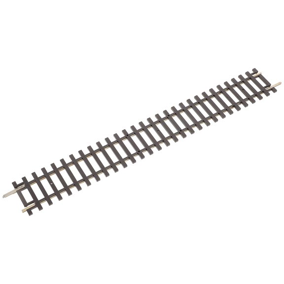NUOLUX Railroad Track Model Train Track Pieces Coffee 24.50X1.20X0.20In for Model Enthusiasts and Collectors 1Pcs