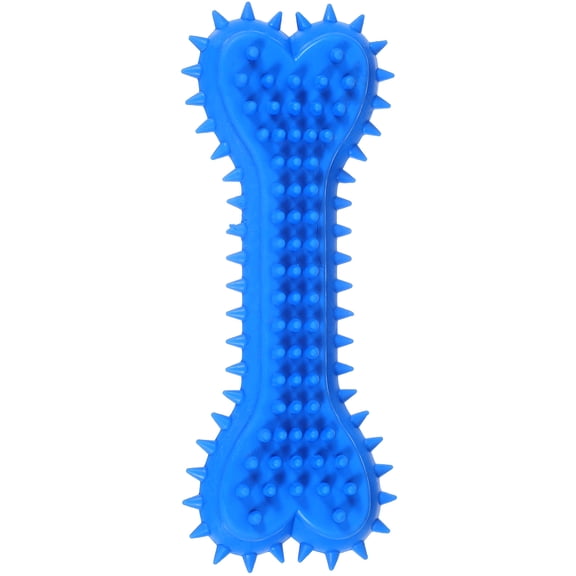 Toyandona 1Pc Dog Chewing Bones Durable Plastic Teething Training for Puppies Random Color Random Style