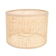 thumbnail image 1 of NUOLUX Rattan Woven Lampshade Rattan Hand Woven Lamp Cover Rattan Lamp Protective Cover, 1 of 6