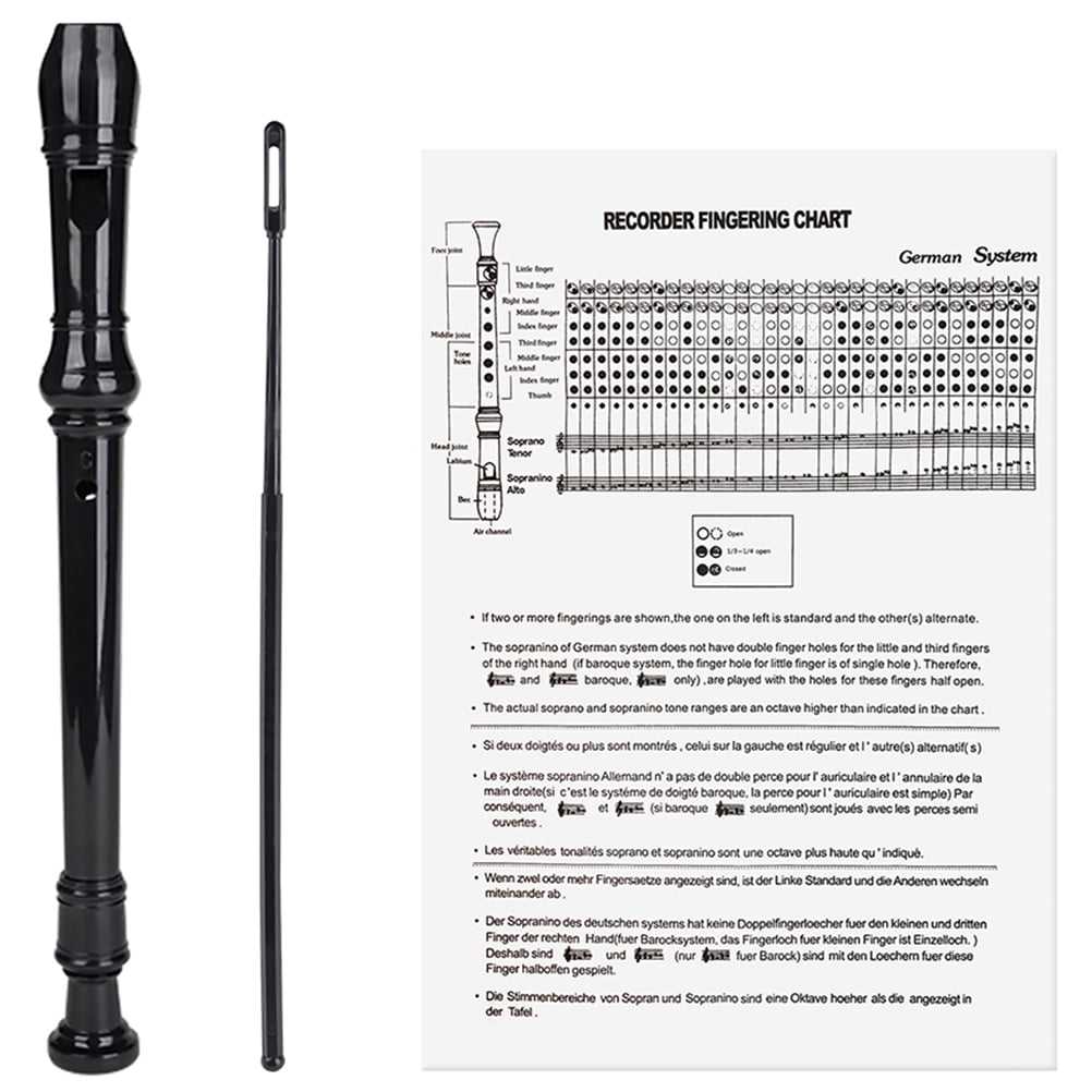 NUOLUX Recorder Flute Plastic 8 Hole Instrument Chinese Kids Beginner ...