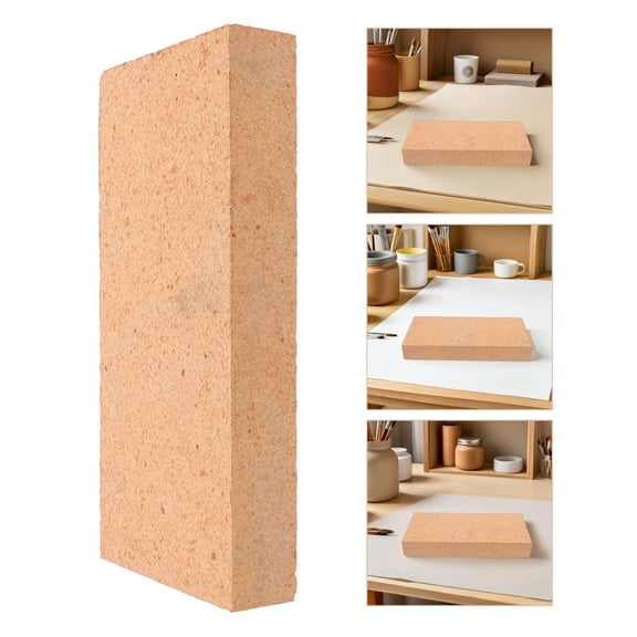 NUOLUX Fire Brick High Temp Fireproof Brick for Fireplace and Grill Use