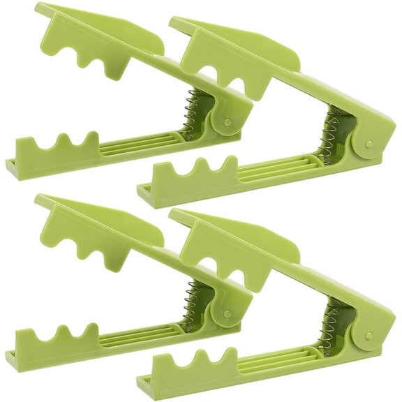 NUOLUX 4-Pack Plastic Clamp Remover Tool for Roses, Garden and Florist Use, Flower Stem Cutter Accessory