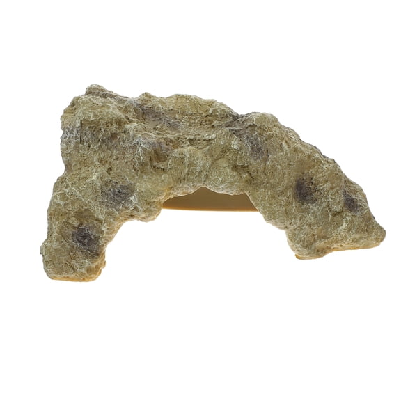 NUOLUX Reptile Turtle Shelter Cave Fish Hideout Tank Hiding Terrariumaquarium Resin Cave Hide Habitat Decor Tortoisestone Hides