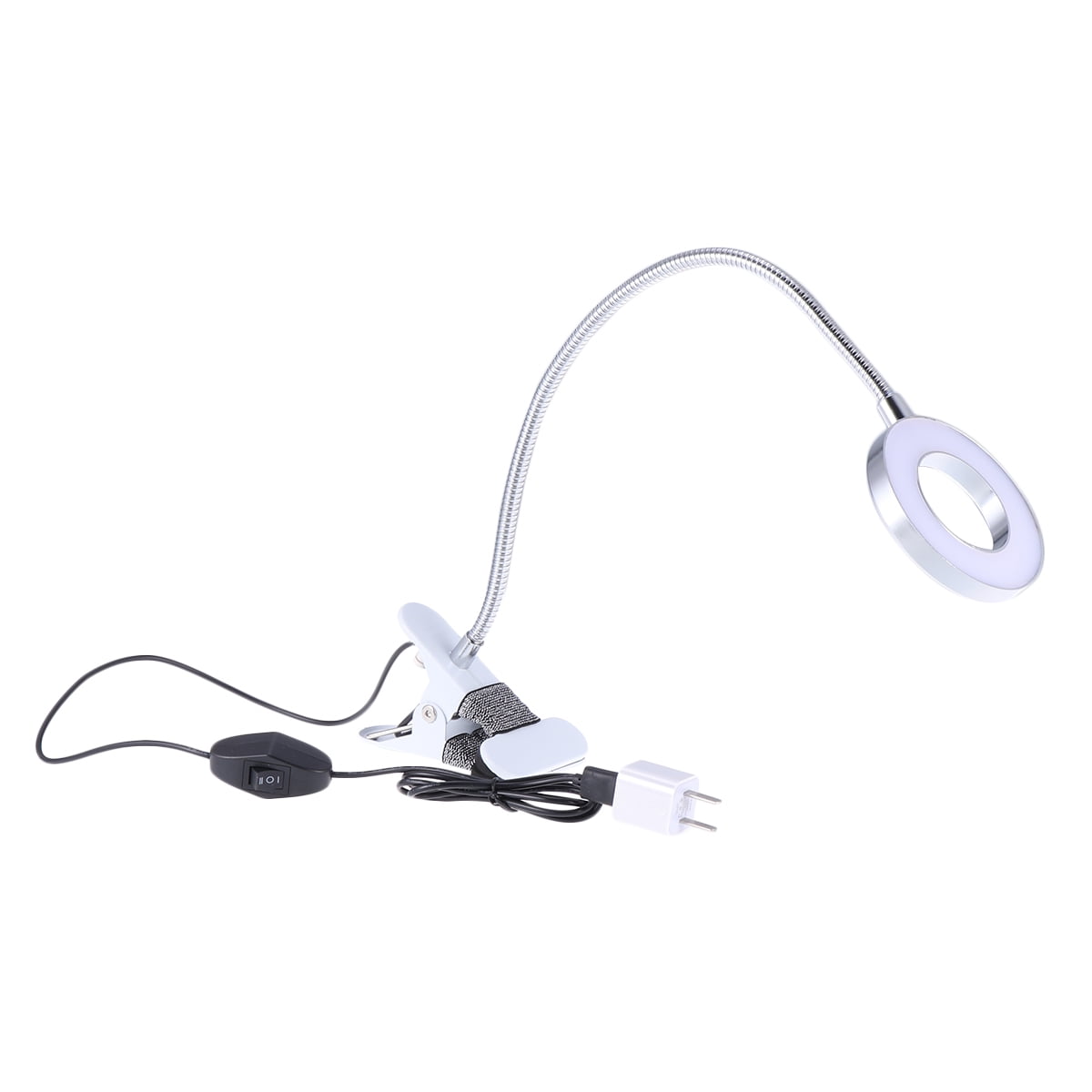 NUOLUX Salon LED Light Eye Protection Table Lamp Portable Collapsible Lighting for Eyelashes Grafting Nail Cold and Warm Light