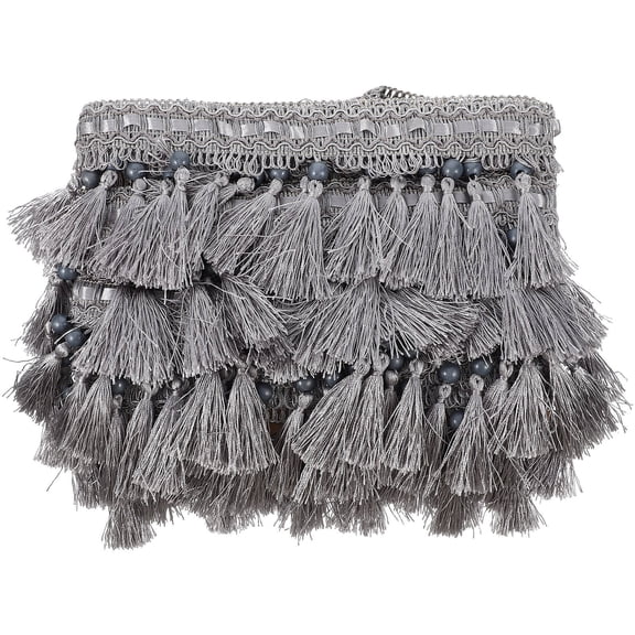 NUOLUX Polyester Fringe Trim for Costumes and Pillows 11.5m Decorative