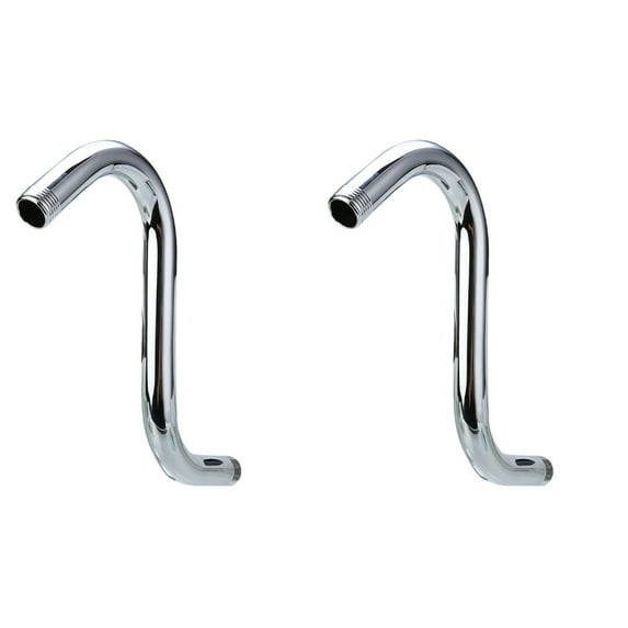 NUOLUX Shower Arm Arm Adapter Stainless Steel Showerhead Extension Rainfall Part Connector Extender Pipe Replacement High