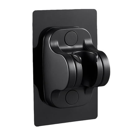 Tineasur Adjustable Shower Holder Black to Use for Bathroom Multipurpose