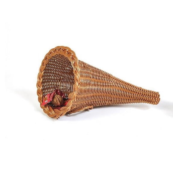 Tineasur Retro Elegant PP Cornucopia Decor for Christmas and House Decor