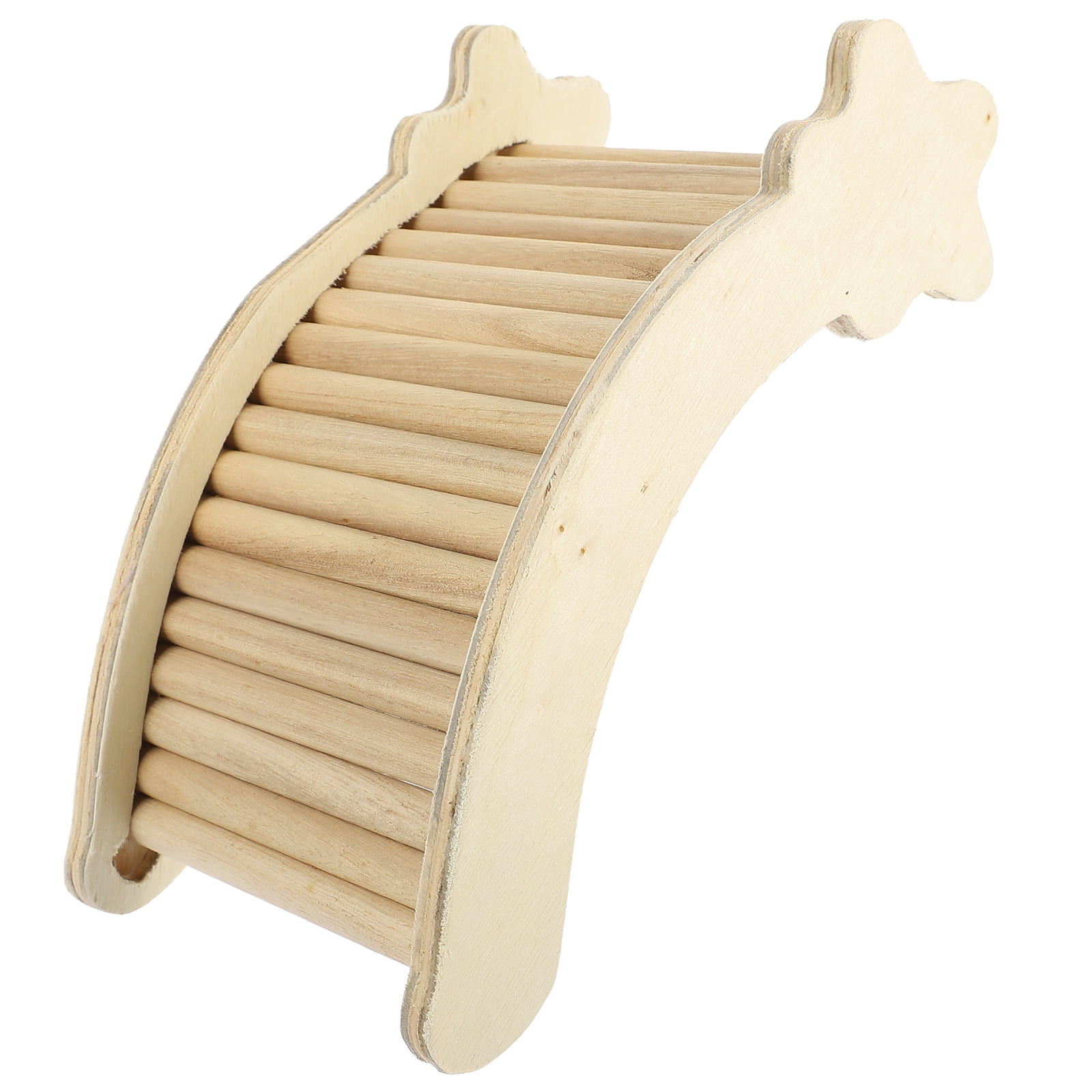 NUOLUX Small Ladder Toy Wood Chinchilla Ladder Chinchilla Biting Ladder