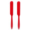 thumbnail image 1 of Tineasur Heat-Resistant Red Silicone ula, Thin Design for Mixing and Scraping 2Pcs, 1 of 6
