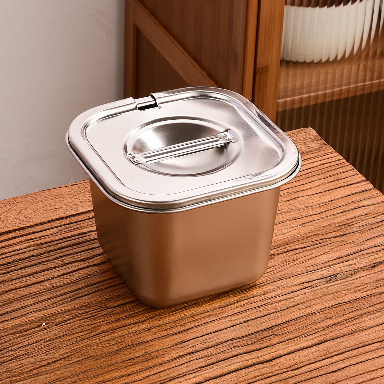 NUOLUX Stainless Steel Ice Cream Container Freezer Food Storage