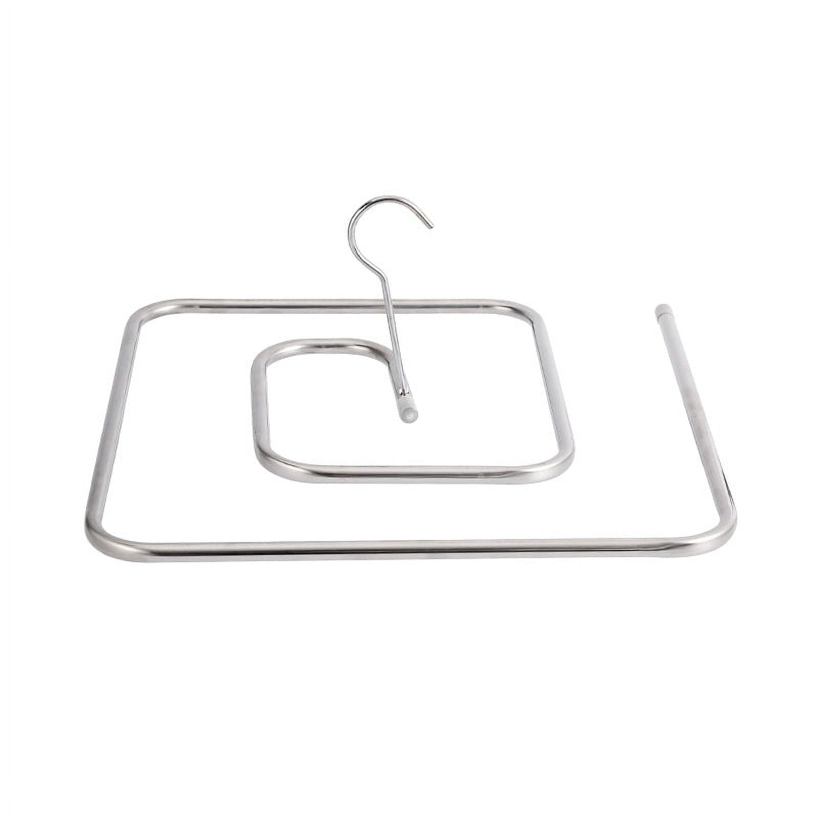 NUOLUX Stainless Steel Quilt Rack Spiral Blanket Drying Hanger Laundry