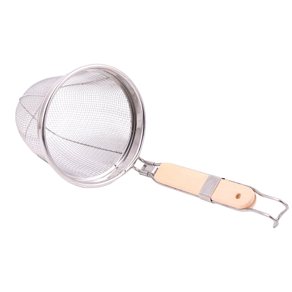 NUOLUX Stainless Steel Strainer Basket Wire Mesh Food Skimmer Pasta