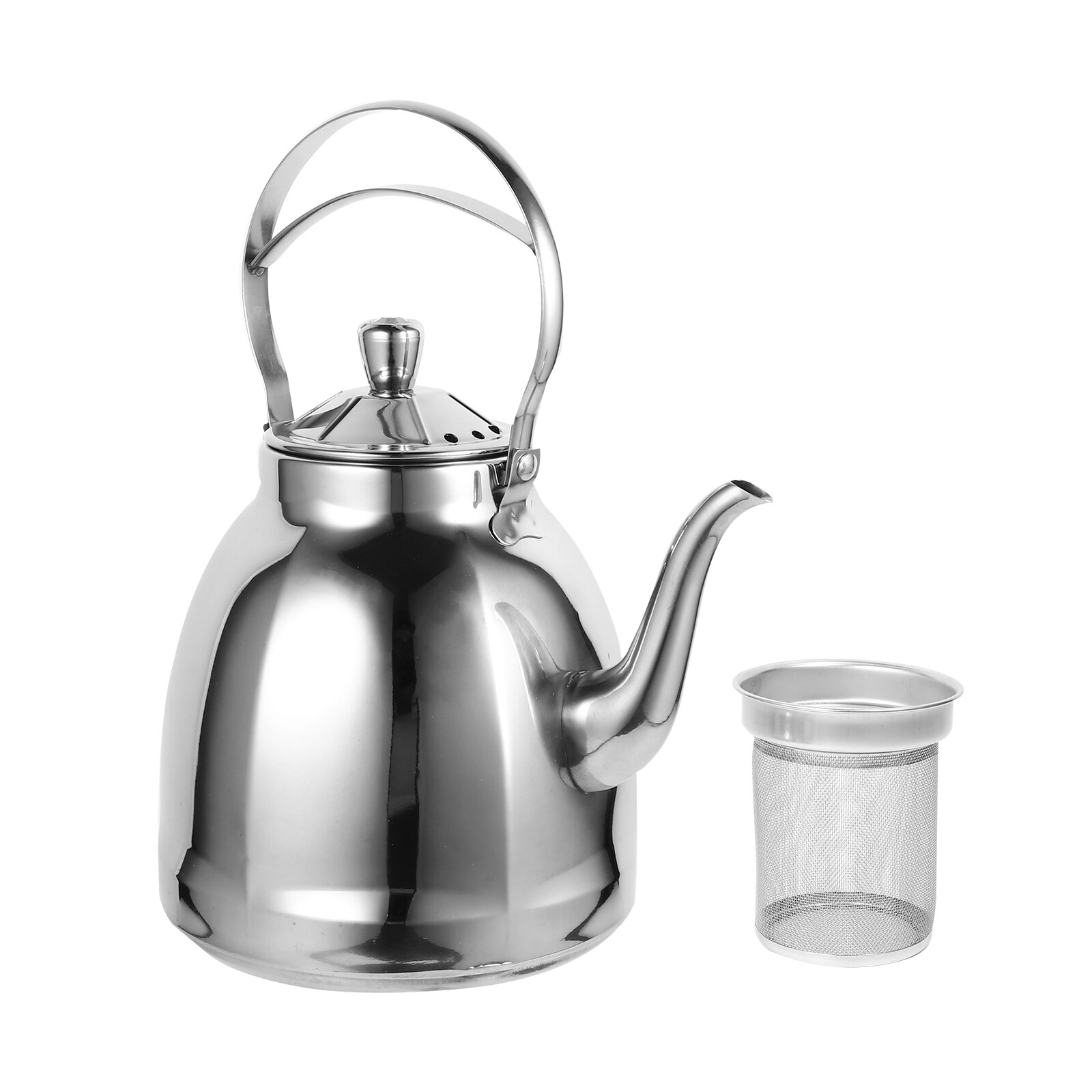 NUOLUX Stainless Steel Tea Kettle Kitchen Water Tea Kettle Professional