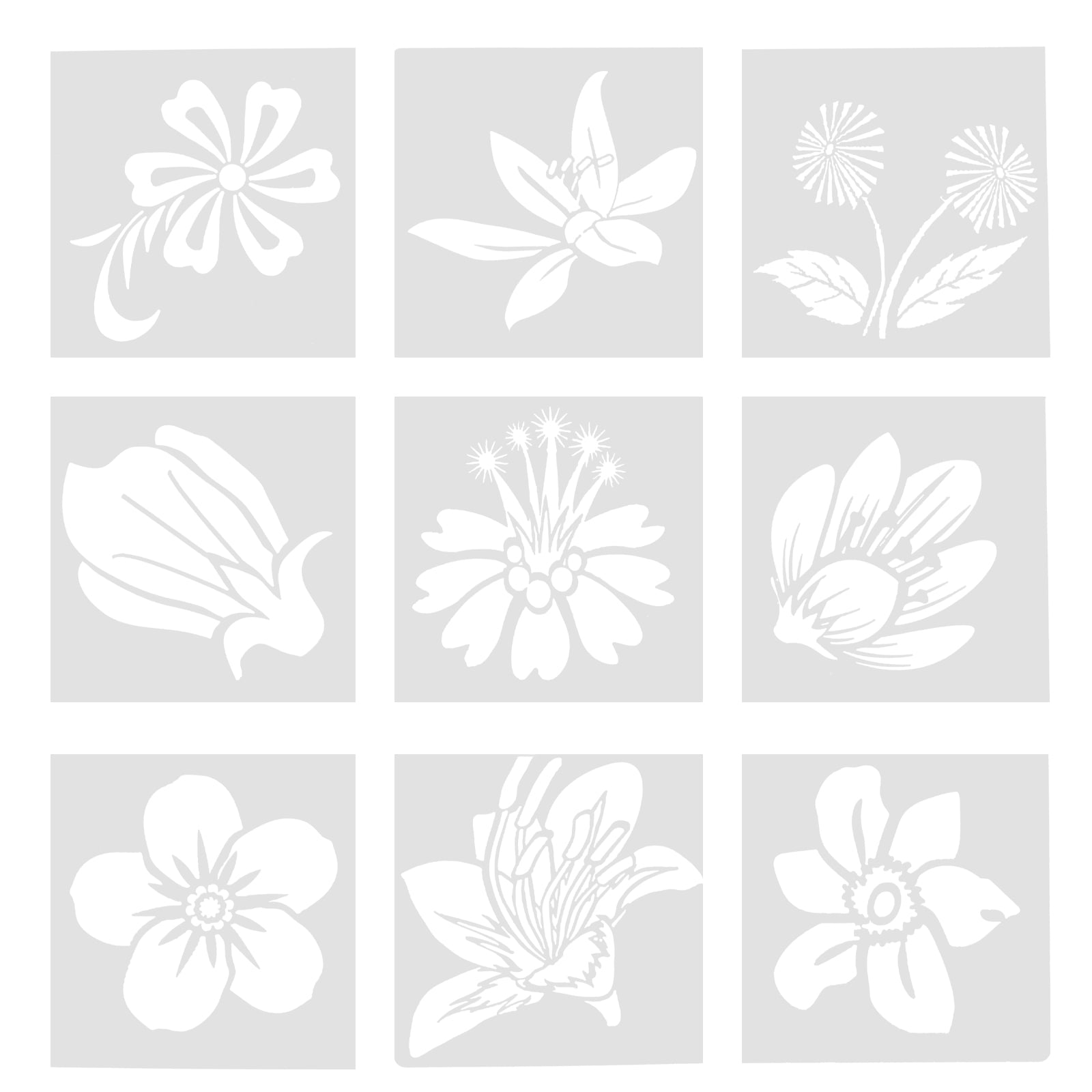 NUOLUX Stencils Painting Flower Stencil Diy Templates Scrapbookingreusable Craft Floral Drawuingdrawing Set - Walmart.com nuolux-stencils-painting-flower-stencil-diy-templates-scrapbookingreusable-craft-floral-drawuingdrawing-set-walmart-com