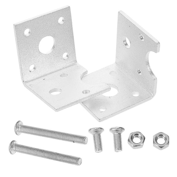 NUOLUX Outboard Motor Stand Silver Alloy Support Frame for Boats and Kayaks 1Set