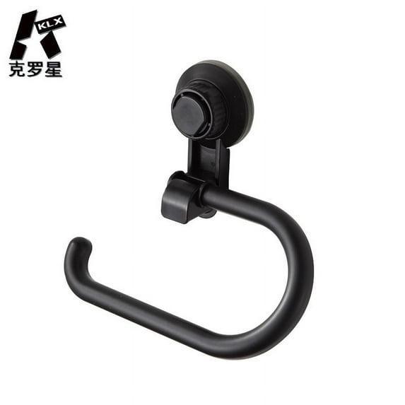 NUOLUX Suction Toilet Paper Holder Portable Bathroom Paper Holder Wall Mount Tissue Roll Dispenser