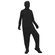  VSVO Face Open Zentai Spandex Bodysuit (Large, Black