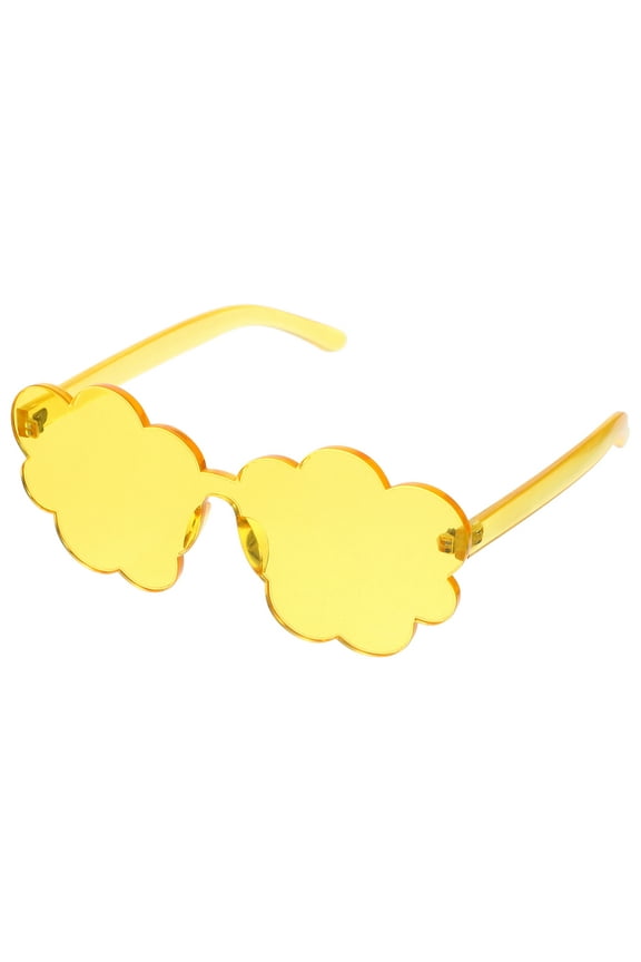 Sunglasses Glasses Cloud Party Shaped Sunglasses Rimless Eyeglasses Funny Beach Clouds Framelesseyewear Fashion Disco