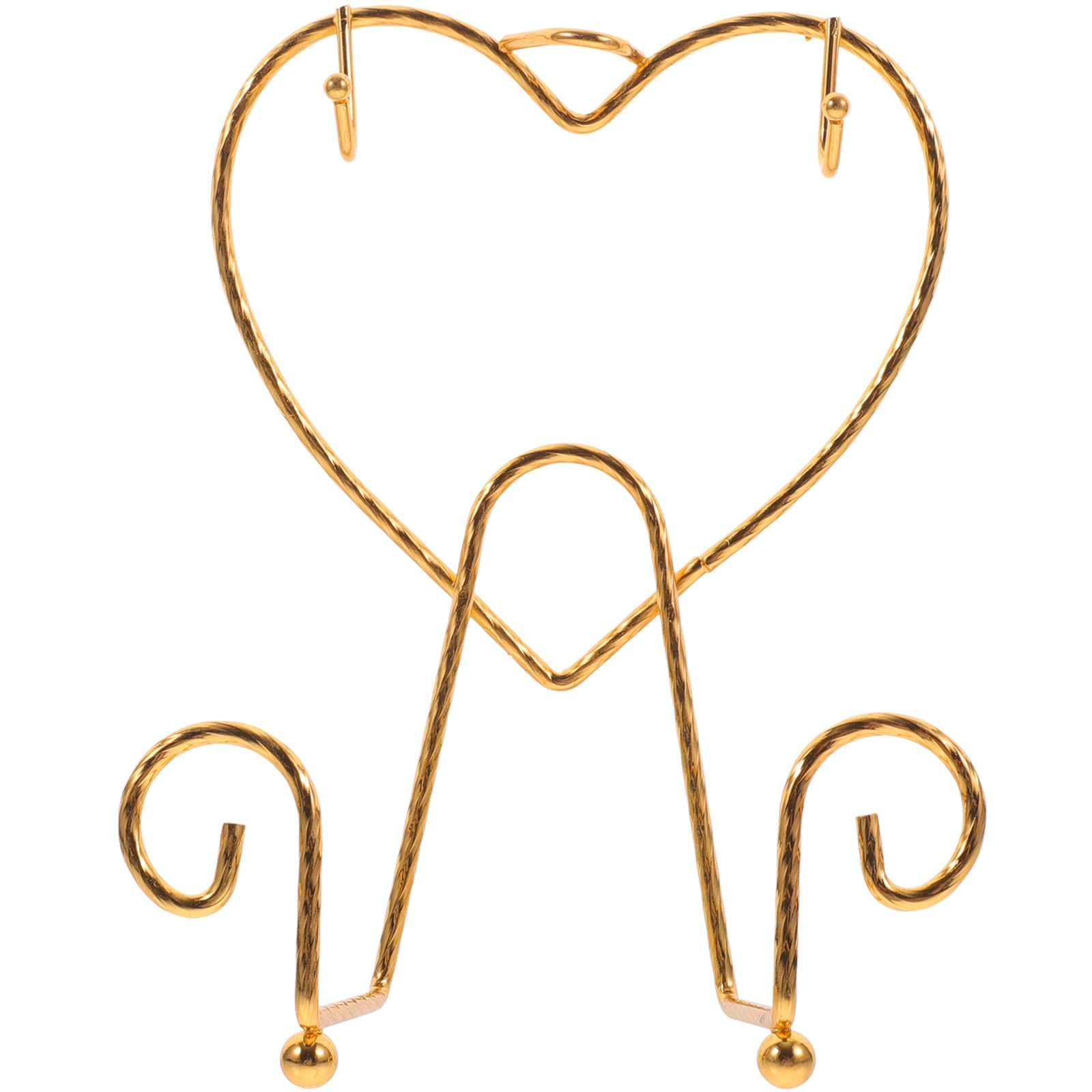 NUOLUX Tea Cup Saucer Display Stand Metal Cup Saucer Holder Tea Cup