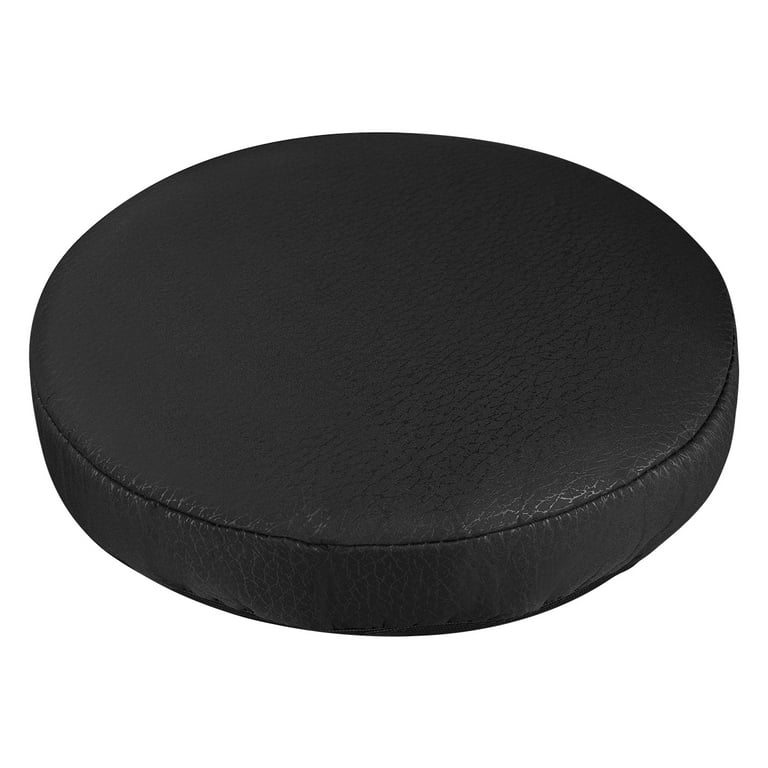 Tineasur Wear-resistant Stretchable Black Stool Pad for Chairs and