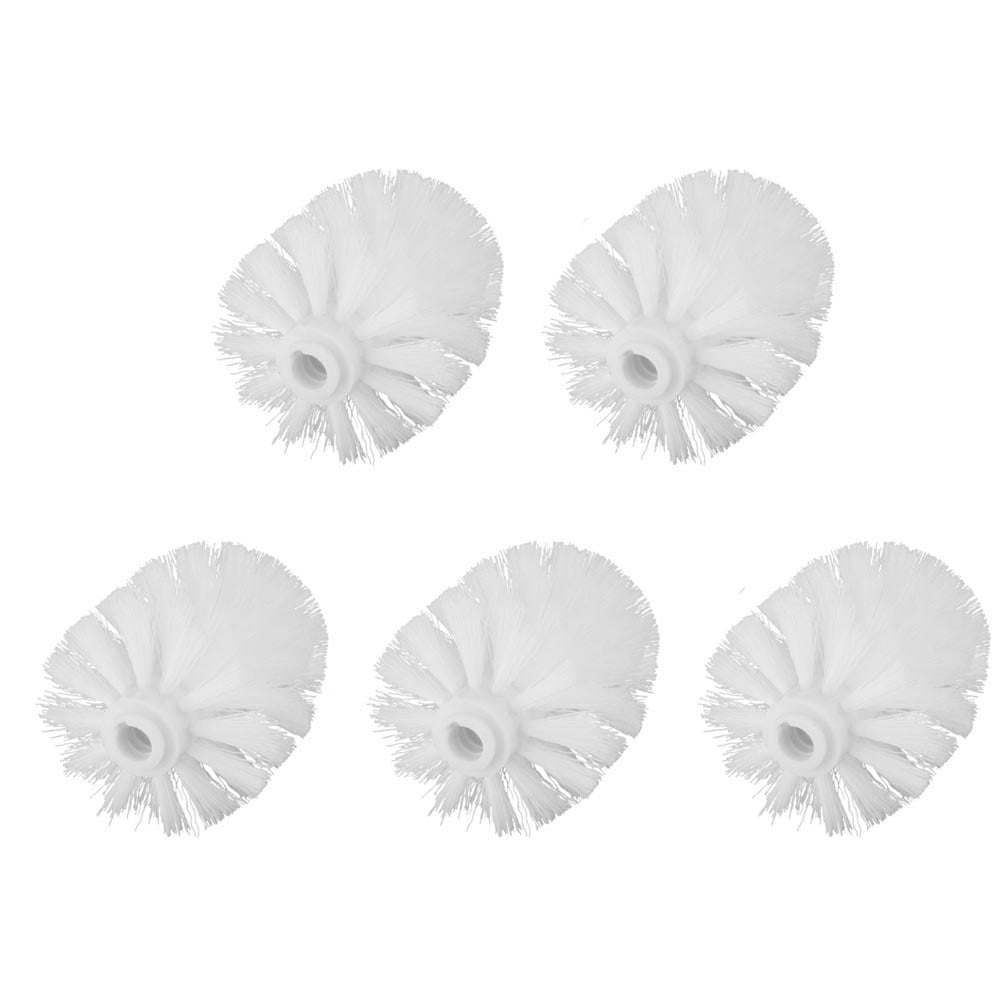 NUOLUX Toilet Brush Replacement Scrubber Heads Bowl Cleaner Bathroom