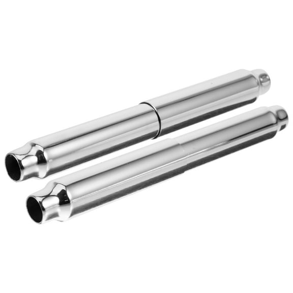 NUOLUX Toilet Paper 1Set Spring Loaded Roller Stainless Steel Silver 6.3x0.75x0.75in Home Use