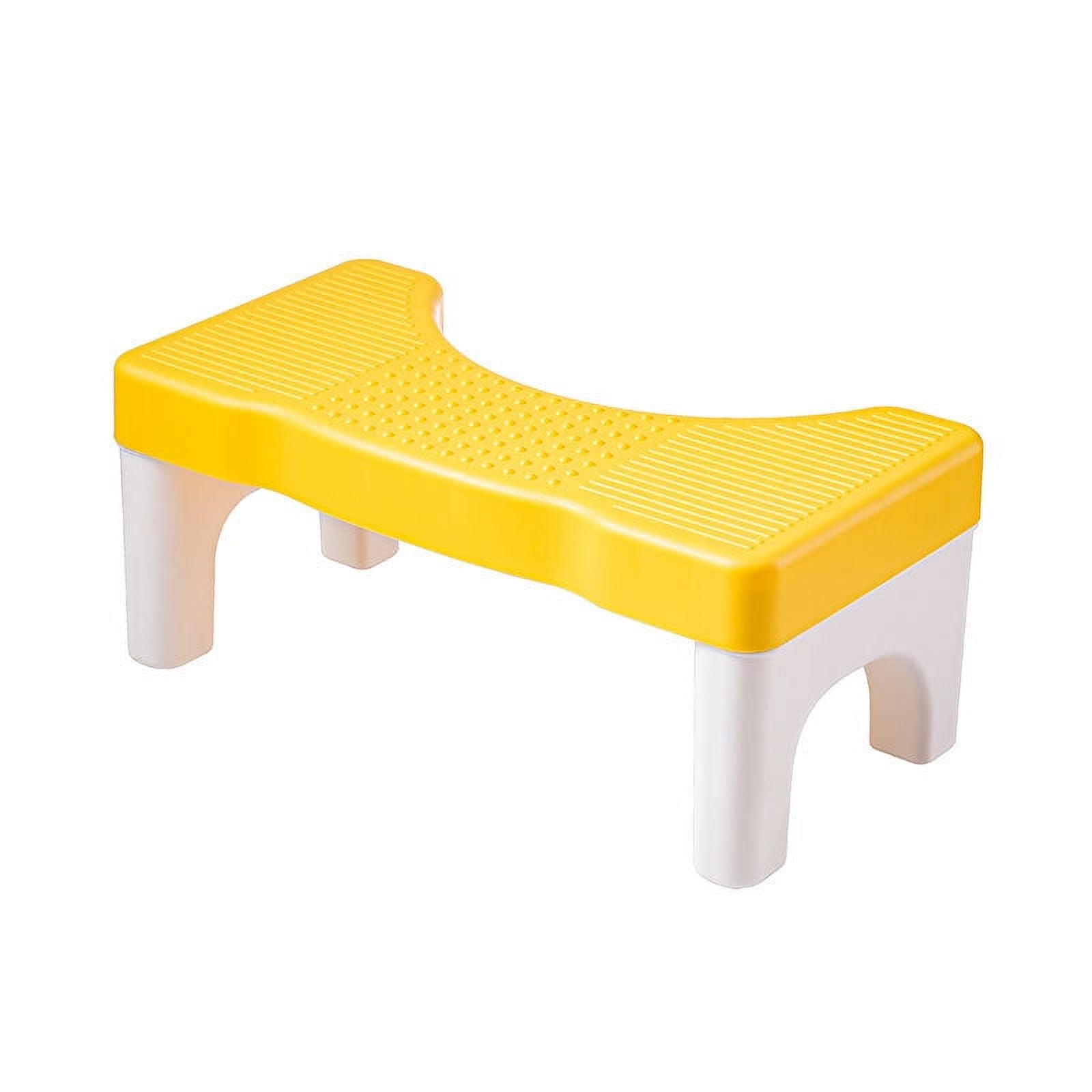 NUOLUX Toilet Step Stool Squatting Toilet Stool Stable Toilet Stool Practical Toilet Squatting