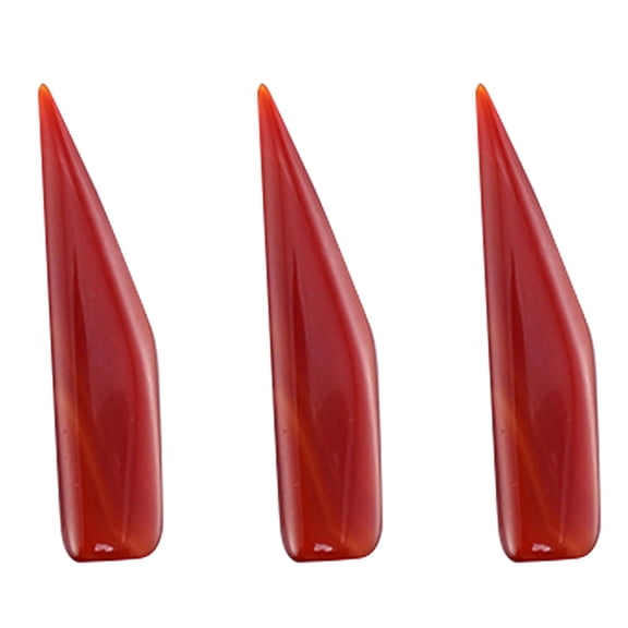 NUOLUX  Tool Agate Burnisher Polishing Burnisher Craft Scraper Jewelry Polisher Jewellery Bone Folder Polisher Polishing Tools