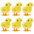 thumbnail image 1 of Tineasur 12Pcs Plush Chick Toys Assorted Colors Soft Flannel for Home Decor and Sensory Development, 1 of 6