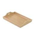 thumbnail image 1 of 1:12 Scale Dollhouse Miniature Square Wooden Serving Trays for Crafts and Dollhouse Accessories, 1 of 6