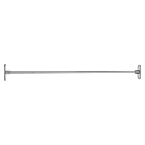 NUOLUX Universal Stainless Steel Hanging File Folder Bar Plated Silver for Storage