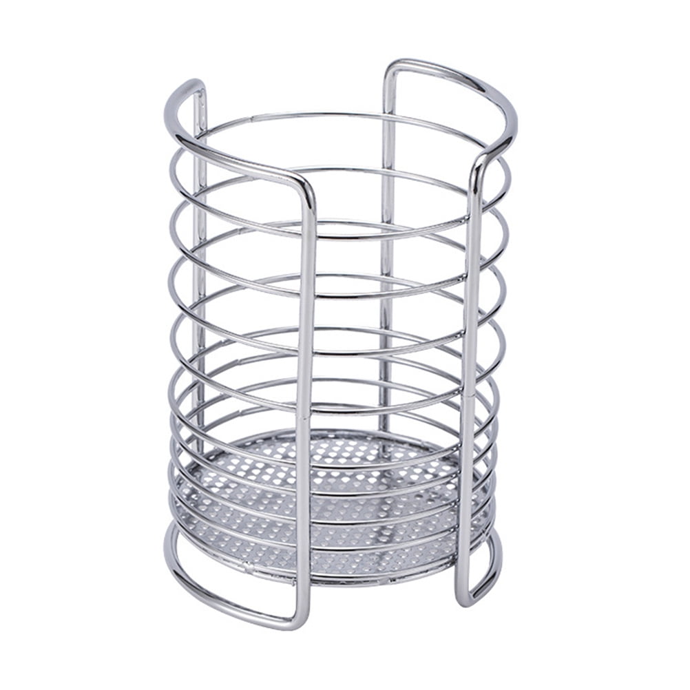 NUOLUX Utensil Holder Drying Kitchen Rack Flatware Cutlery Silverware