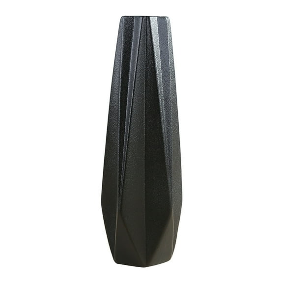 NUOLUX Vase Flower Ceramic Vases Table Decorative Modern Arrangement Wedding Tall Bud Centerpiece Home Decor Black Container