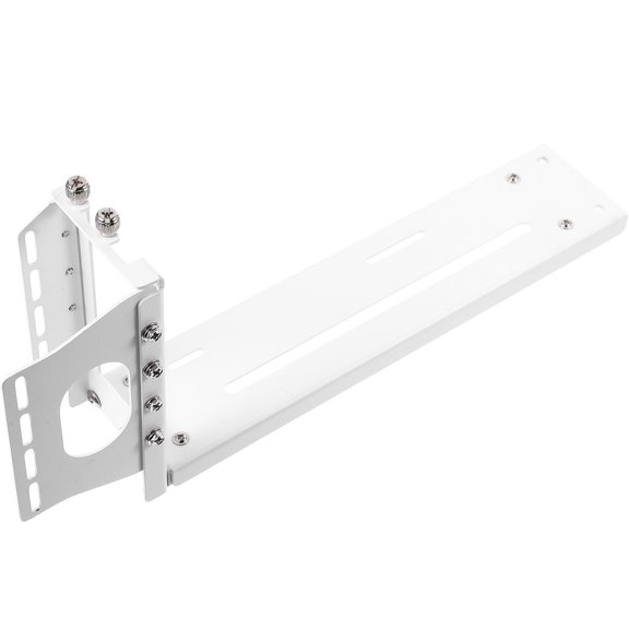 NUOLUX Vertical GPU Bracket, White Galvanized Steel, for Large Chassis