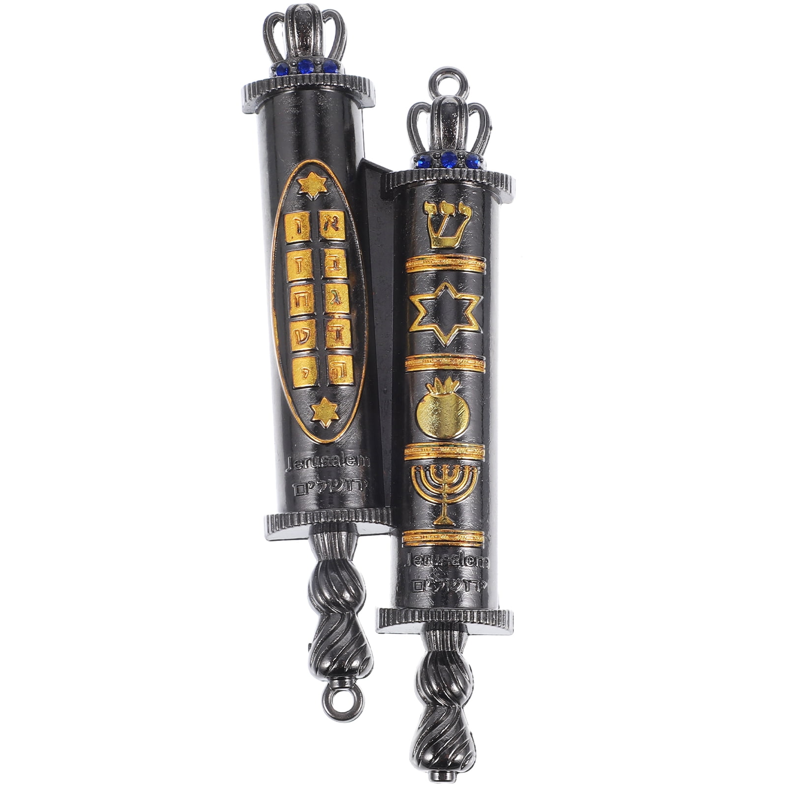 NUOLUX Vintage Mezuzah Doorpost Mezuzah Decor Door Mitzvah Mezuzah