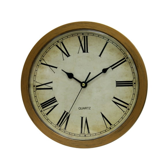 Homoyoyo Secret Safe Clock Wall Clock Plastic 1Pcs Bronze Adults