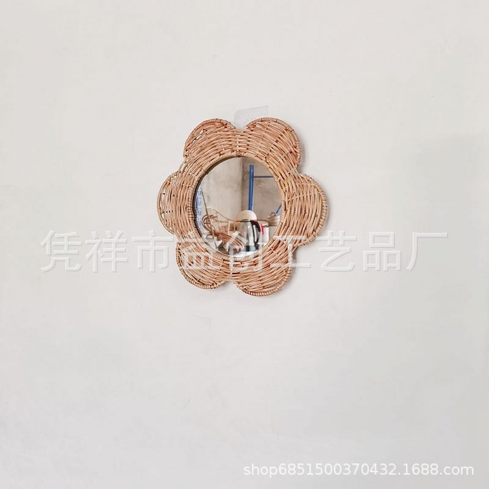 NUOLUX Wall Hanging Makeup Mirror Hotel Wall Mirror Bathroom Vanity