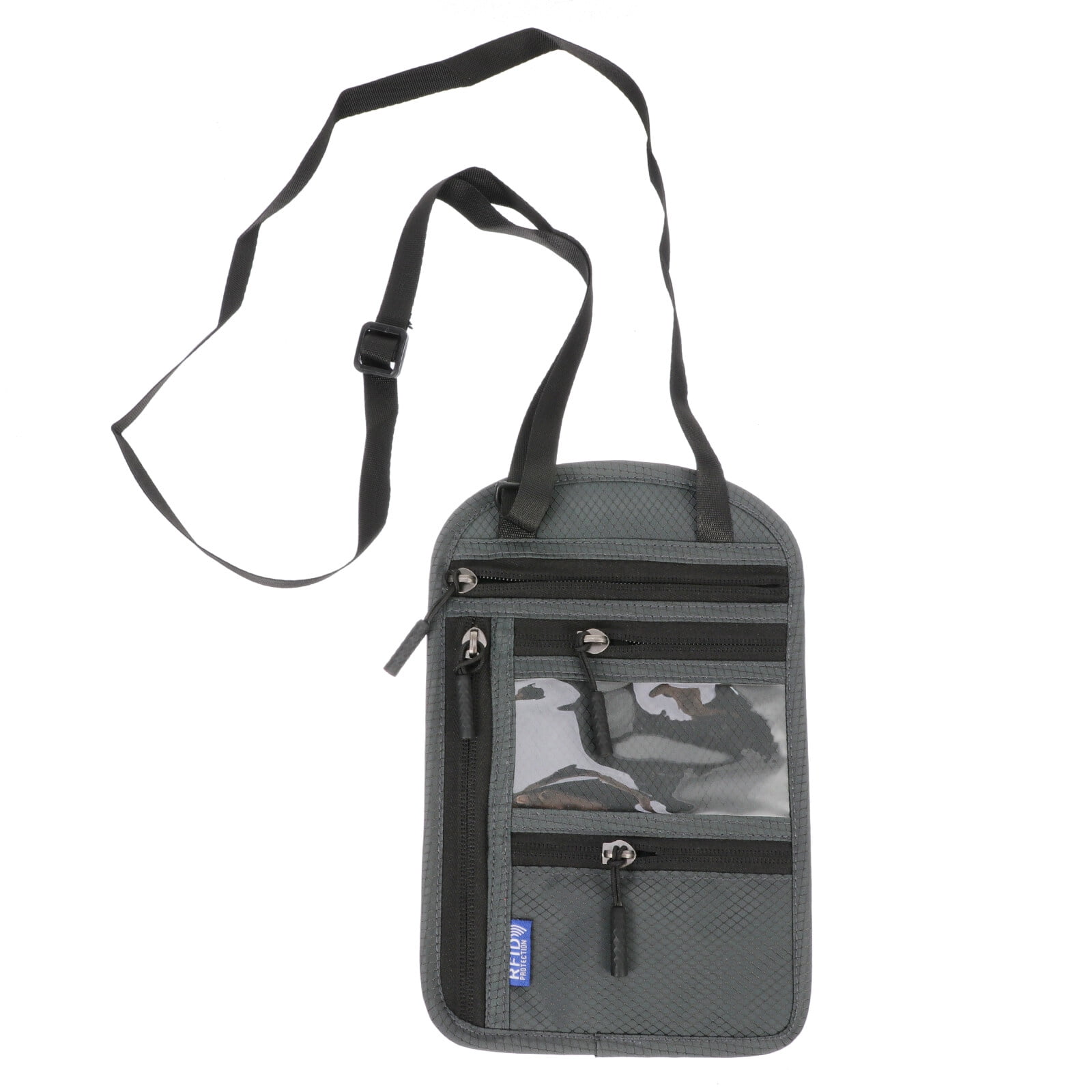 NUOLUX Wallet Passport Travel Neck Holder Holder Wallet Family Money