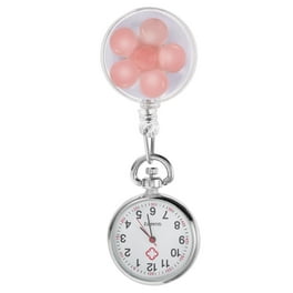 NUOLUX Watch Watchesnurses Nurse Clip Nursing Pocketwomen Stethoscope Retractable Pocketwatch Walmart