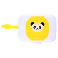 thumbnail image 1 of CATIEBYE Portable Wet Tissue Case Yellow PP Plastic Dust-Proof for Storage Use 1Pc, 1 of 6