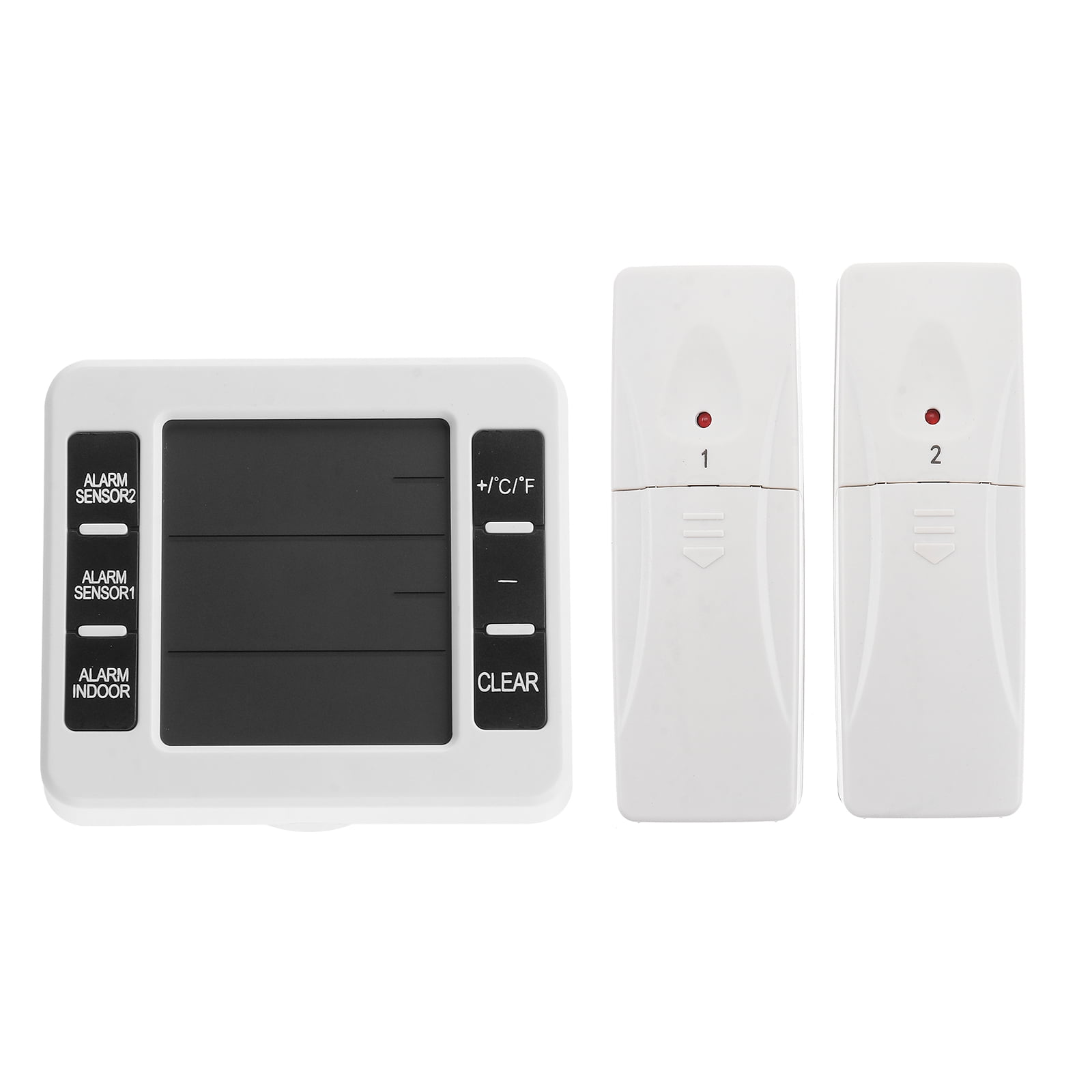 NUOLUX Wireless Digital Freezer Fridge Thermometer Indoor Outdoor Temperature Sensor with Dual