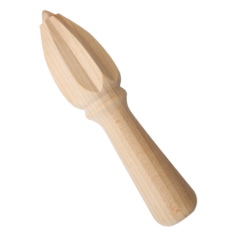 NUOLUX Wooden Lemon Reamer Wooden Fruit Orange Reamer Kitchen Lemon
